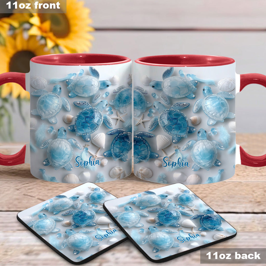 Mug personnalisé Ocean Spirit Turtle - Mug à motif tortue