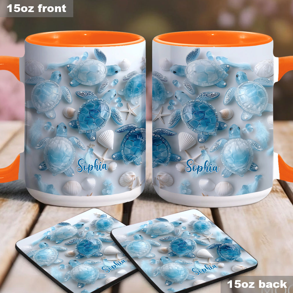 Mug personnalisé Ocean Spirit Turtle - Mug à motif tortue