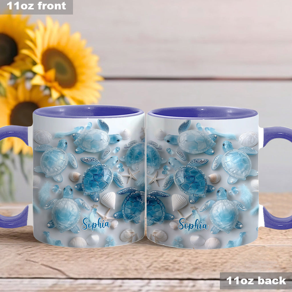 Mug personnalisé Ocean Spirit Turtle - Mug à motif tortue