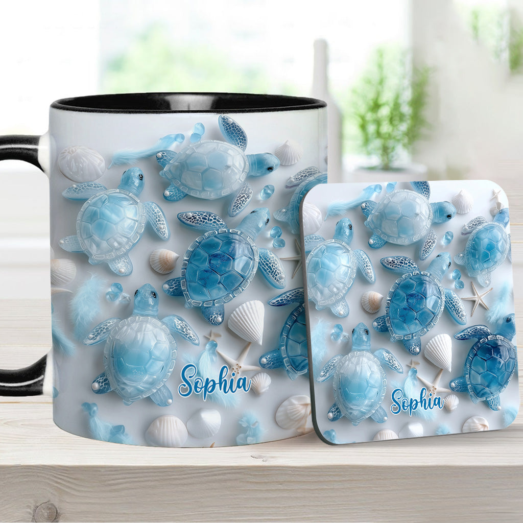 Mug personnalisé Ocean Spirit Turtle - Mug à motif tortue