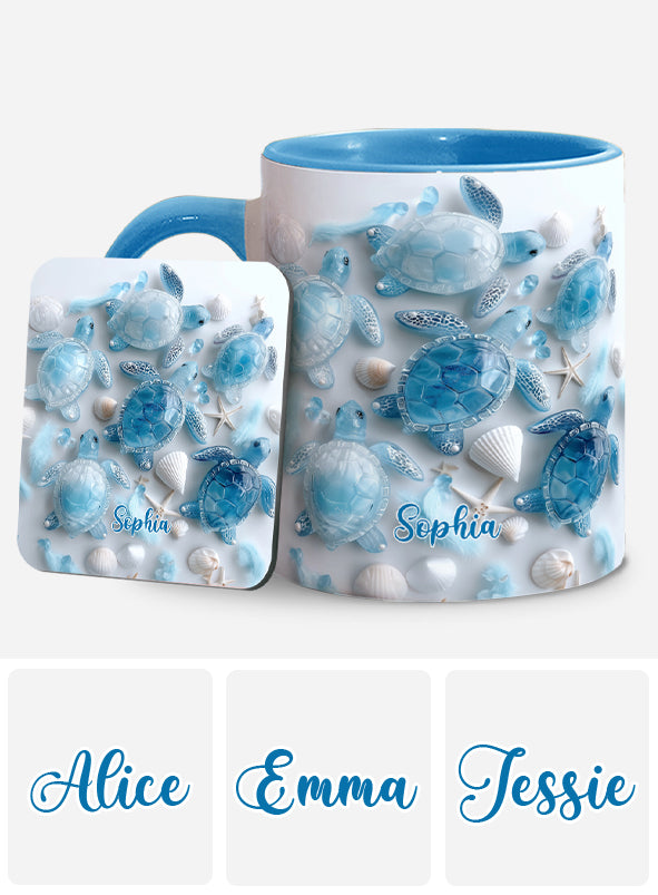 Mug personnalisé Ocean Spirit Turtle - Mug à motif tortue