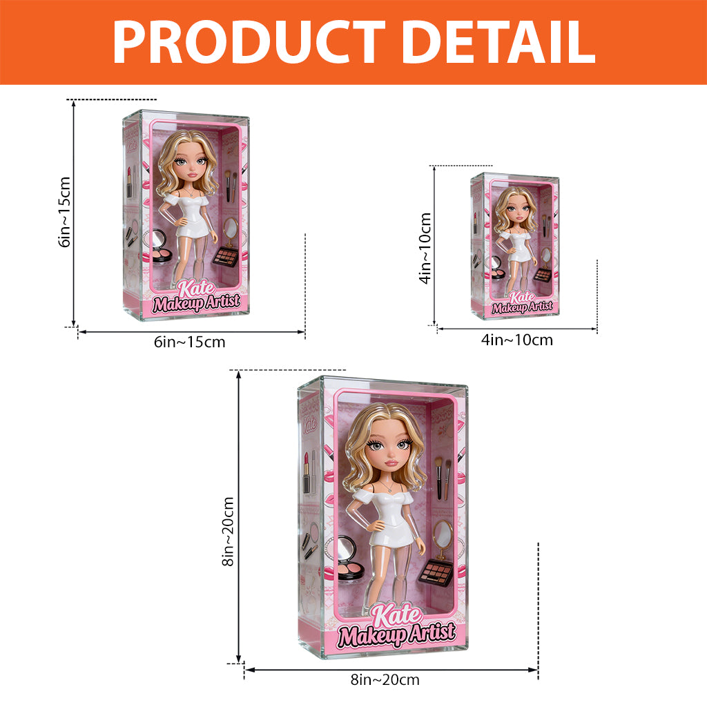 Makeup Artist - Personalized Makeup Custom Shaped Acrylic Plaque