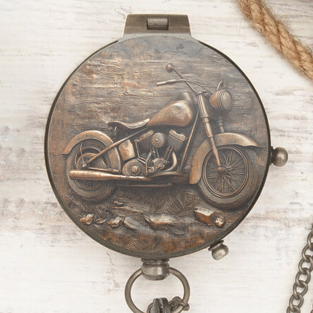 Profitez de la balade - Boussole de motard personnalisée