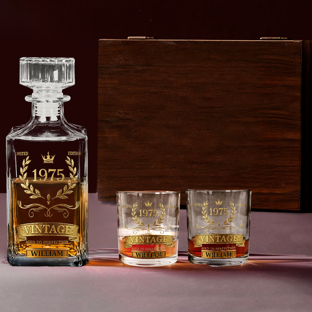 Coffret carafe à whisky - Cadeau pour les amateurs de whisky
