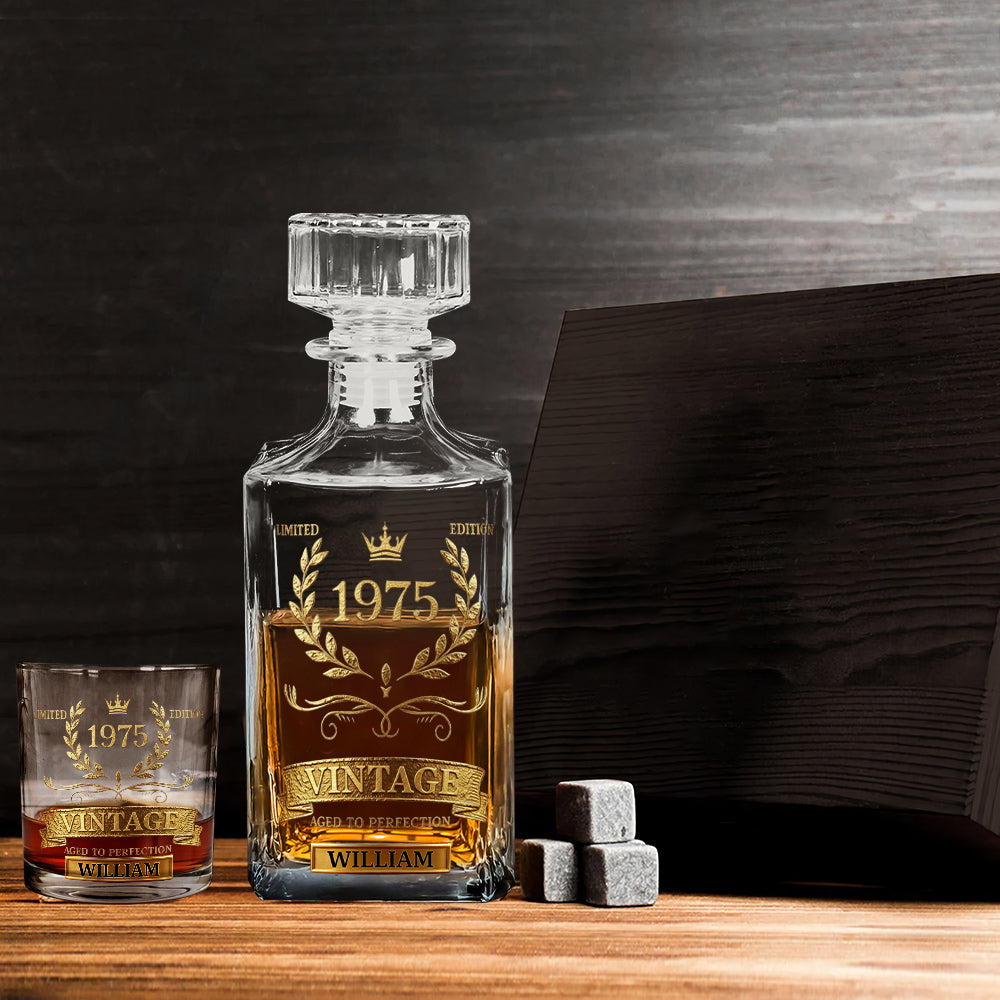 Coffret carafe à whisky - Cadeau pour les amateurs de whisky