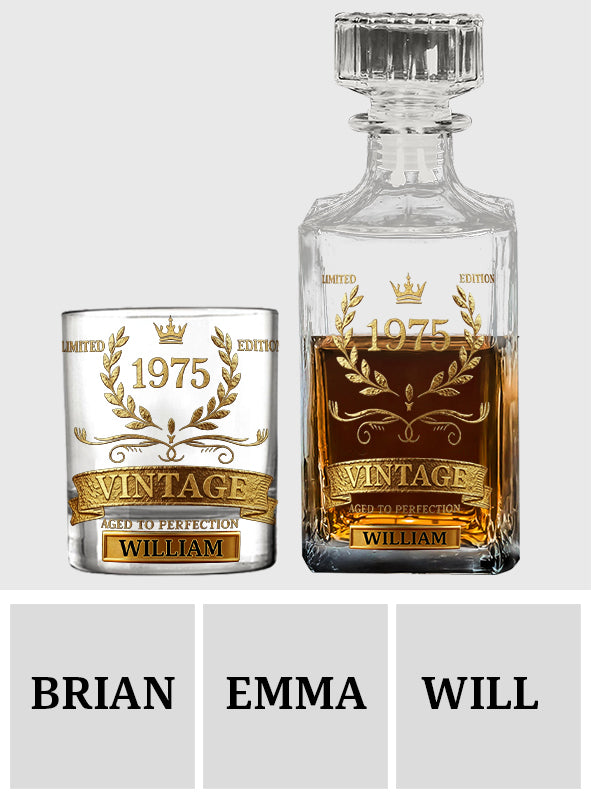 Coffret carafe à whisky - Cadeau pour les amateurs de whisky