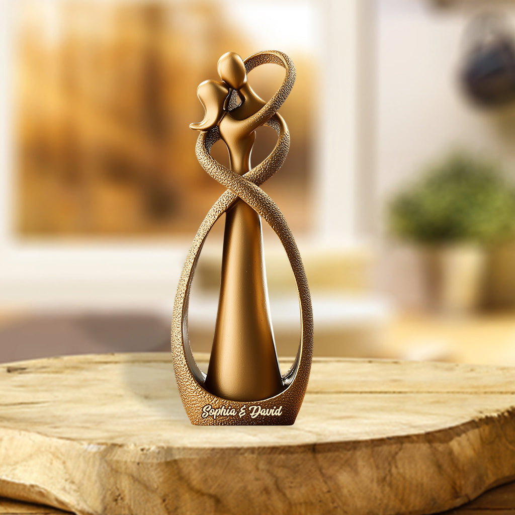 Ensemble pour toujours - Plaque acrylique personnalisée pour couple