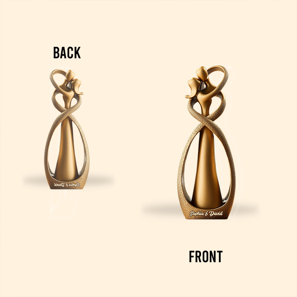 Ensemble pour toujours - Plaque acrylique personnalisée pour couple