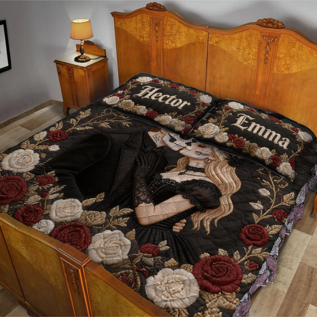 De Notre Premier Baiser À Notre Dernier Souffle - Ensemble de Couette Personnalisé