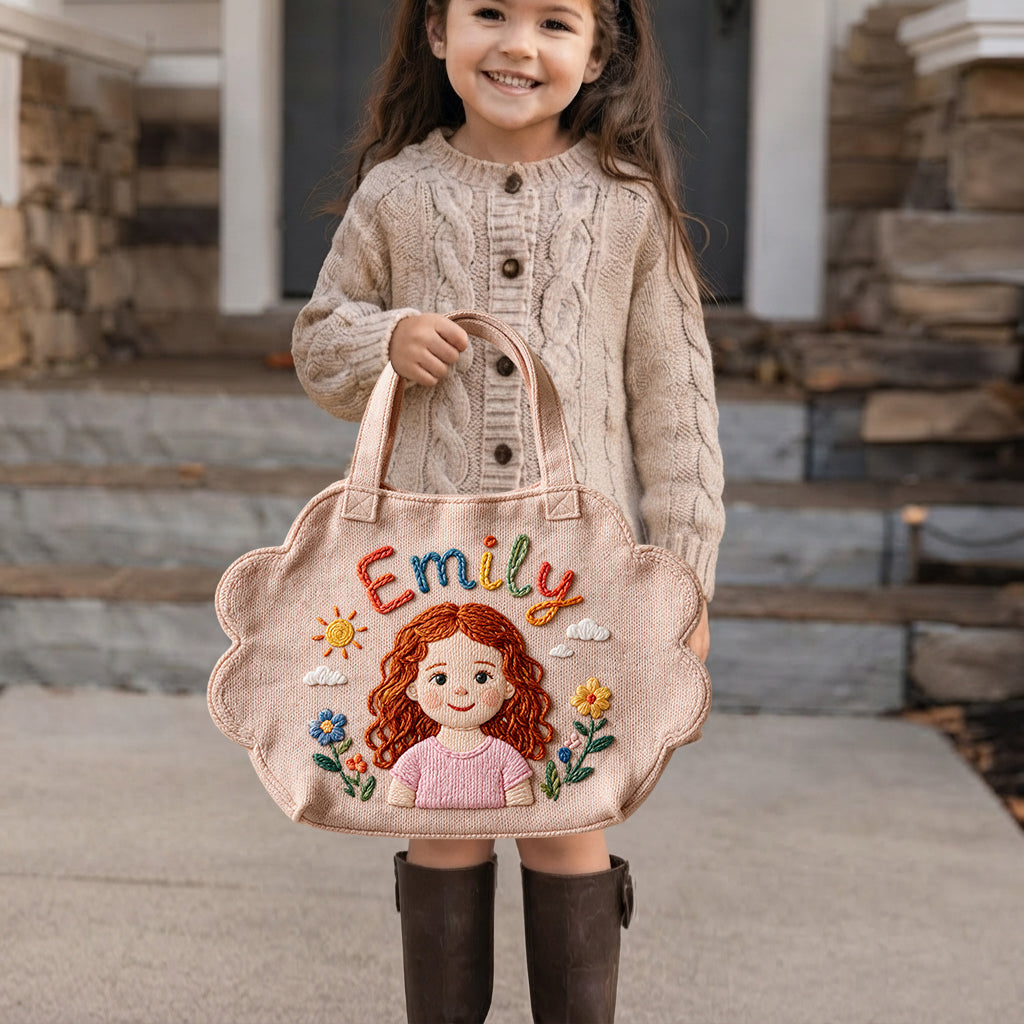 Any Photo - Personalized Kid Custom Shape Tote Bag