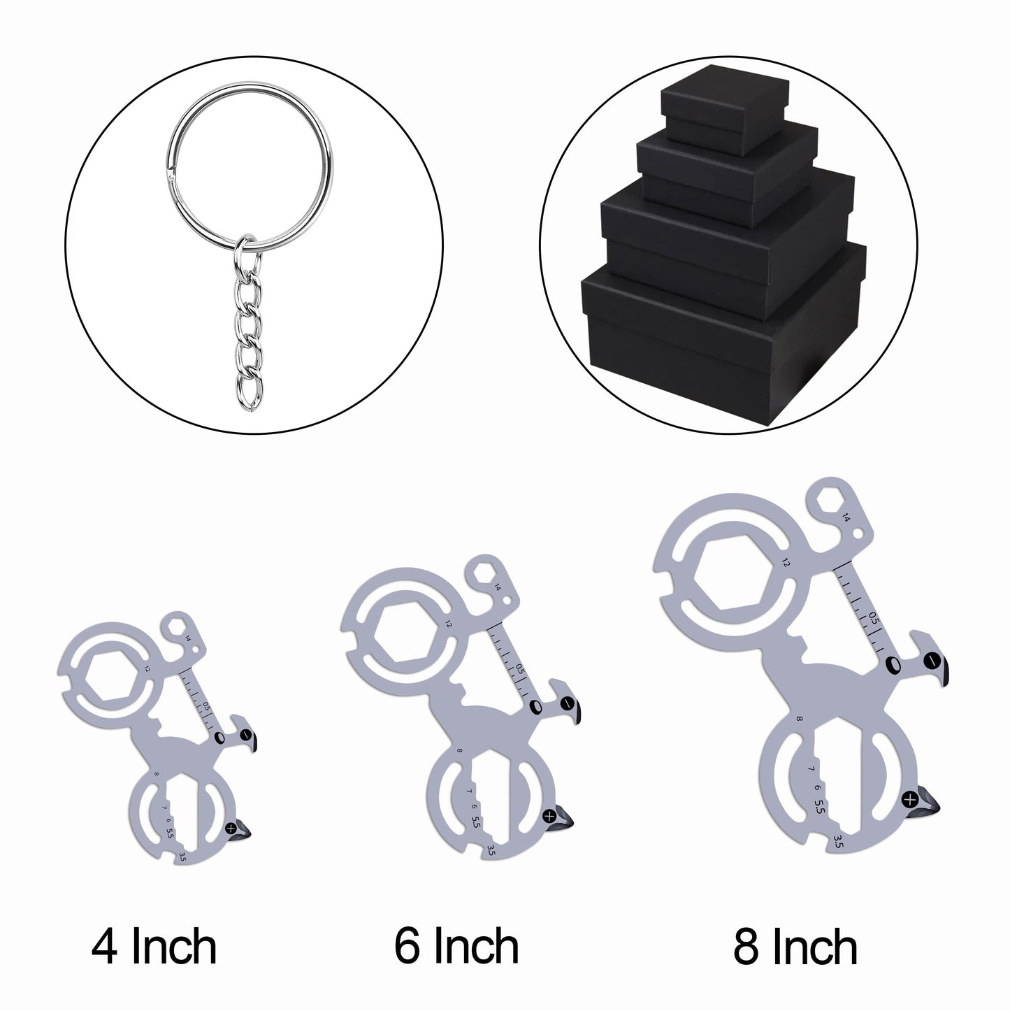 Outil de voyage pour cycliste sur route - Feuille multifonctions métallique personnalisée pour cycliste