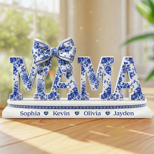 Best Mom Ever - Personalized Mother Custom Shaped Acrylic Plaque