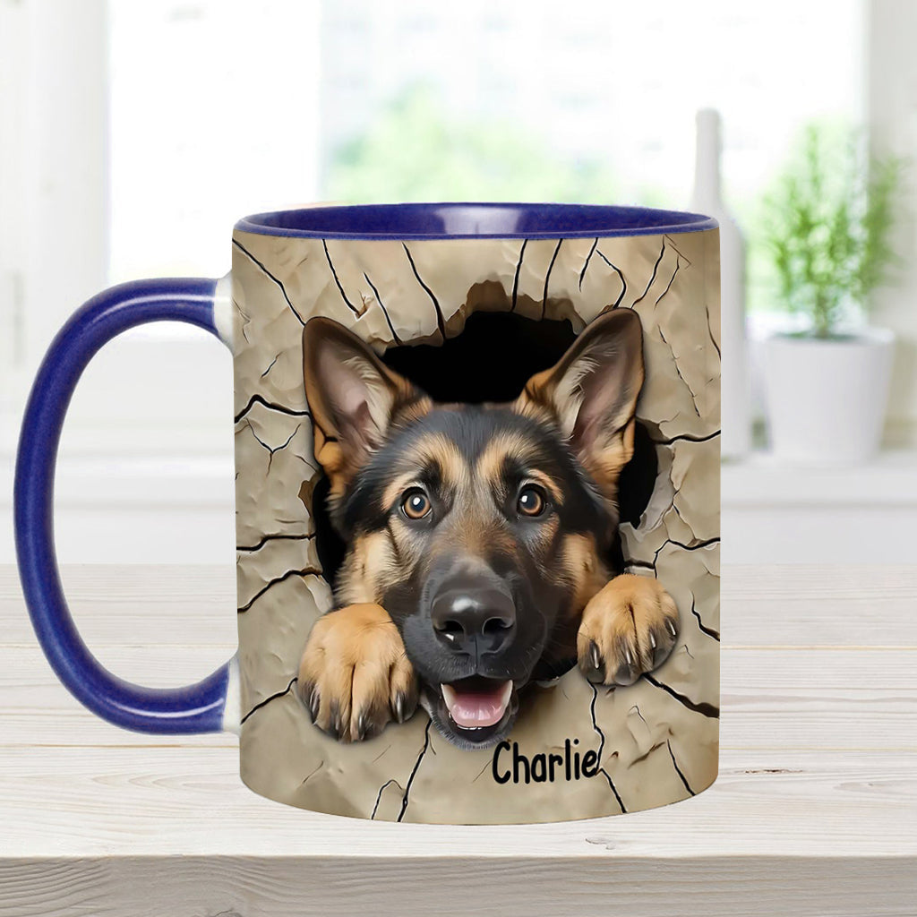 Adorable Berger Allemand - Mug personnalisé avec motif chien