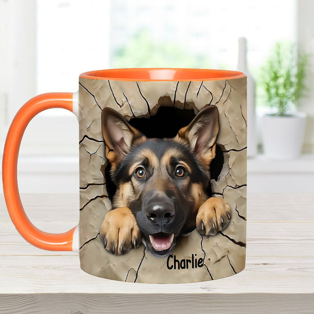 Adorable Berger Allemand - Mug personnalisé avec motif chien