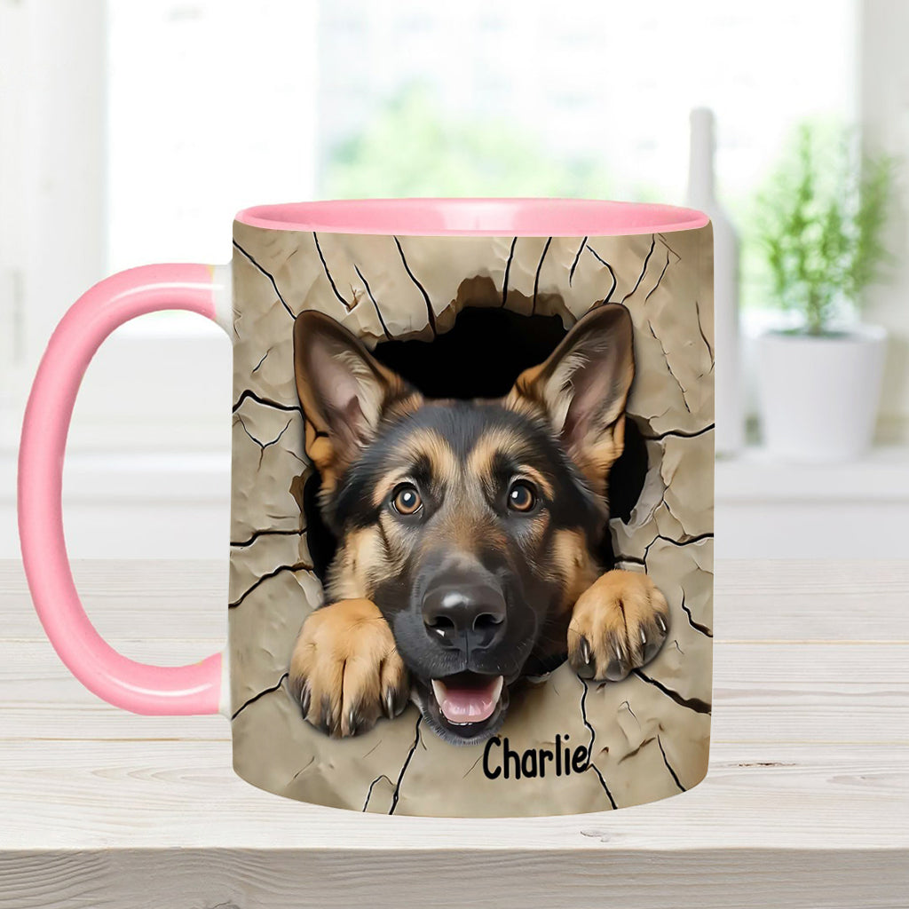 Adorable Berger Allemand - Mug personnalisé avec motif chien