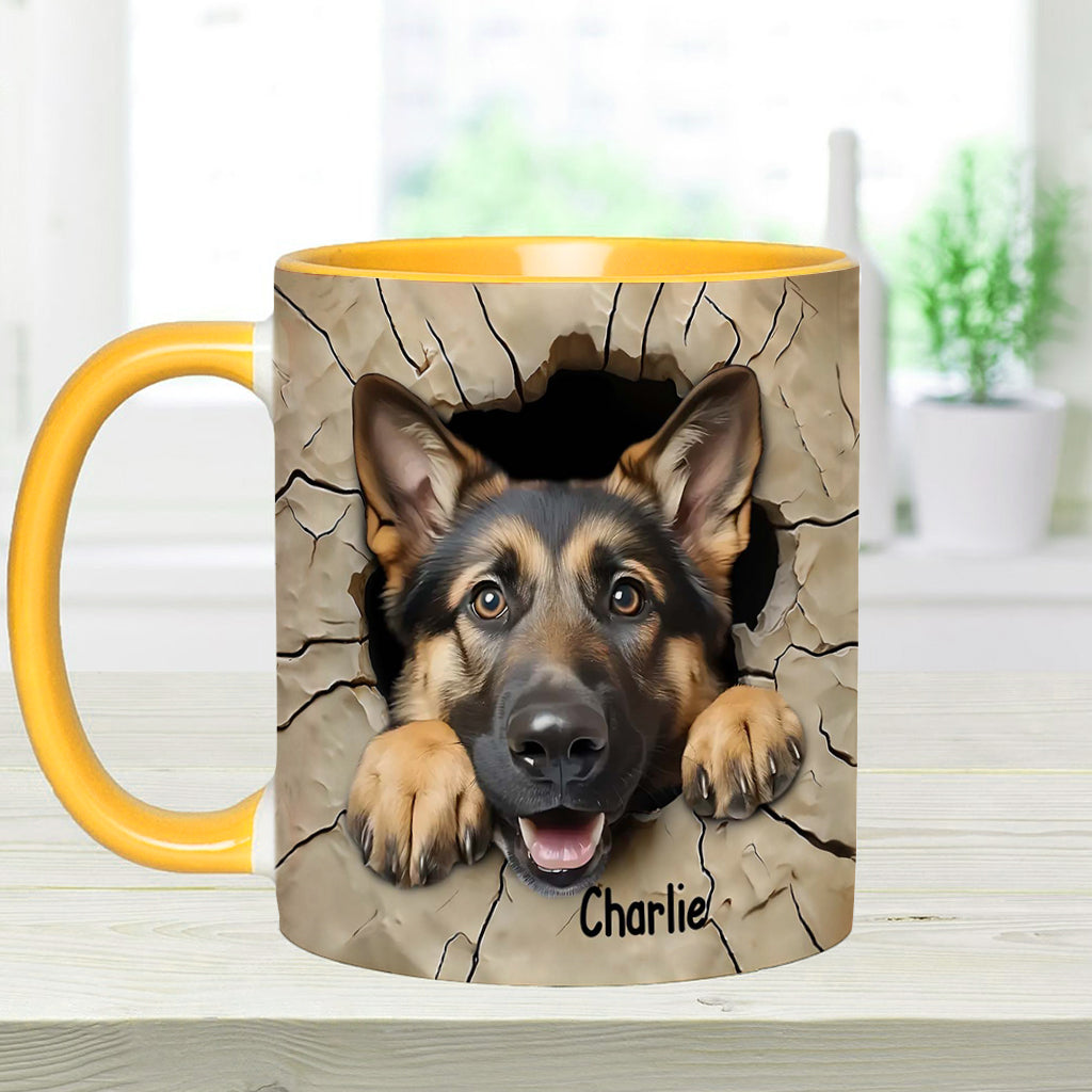 Adorable Berger Allemand - Mug personnalisé avec motif chien
