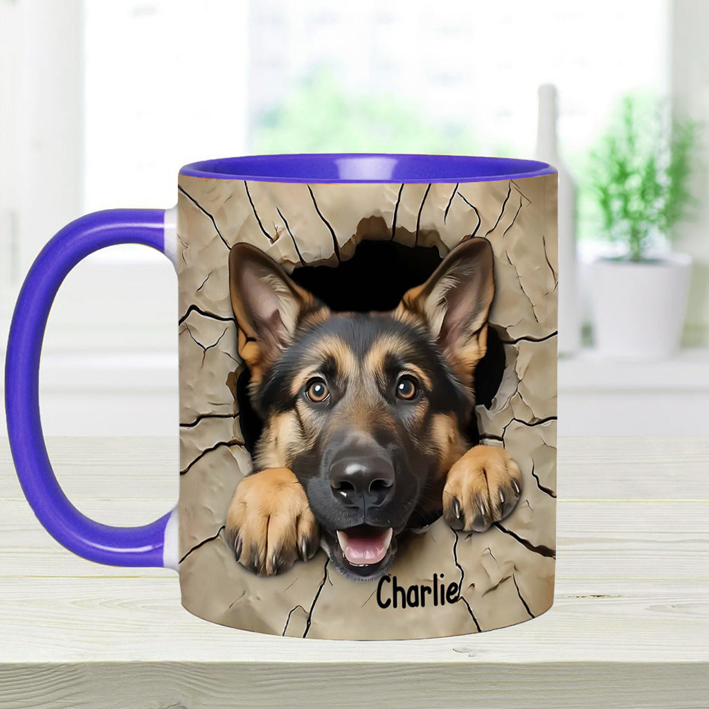 Adorable Berger Allemand - Mug personnalisé avec motif chien