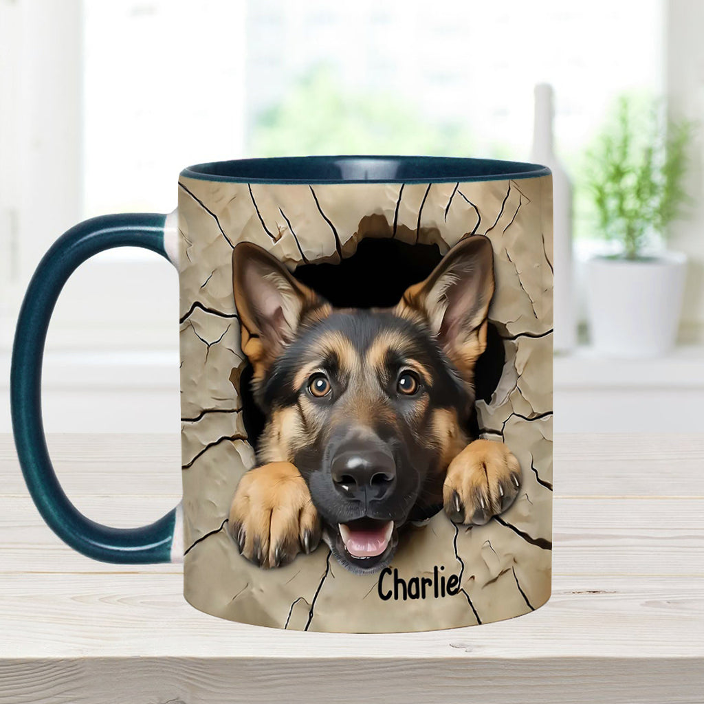 Adorable Berger Allemand - Mug personnalisé avec motif chien