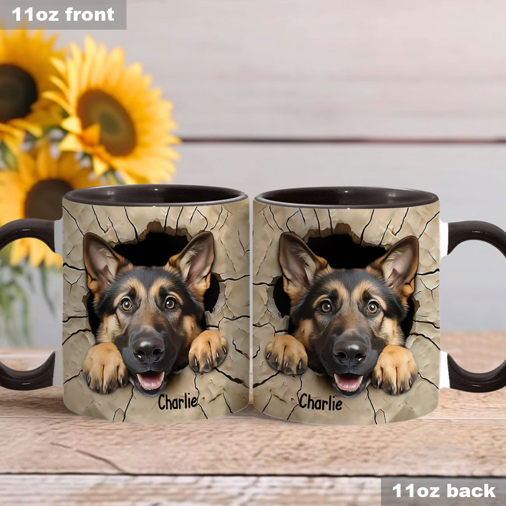 Adorable Berger Allemand - Mug personnalisé avec motif chien