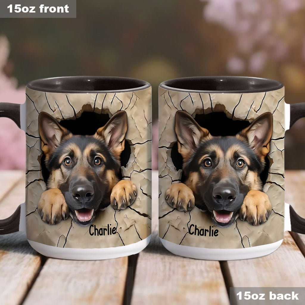 Adorable Berger Allemand - Mug personnalisé avec motif chien