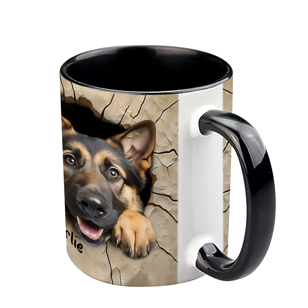 Adorable Berger Allemand - Mug personnalisé avec motif chien