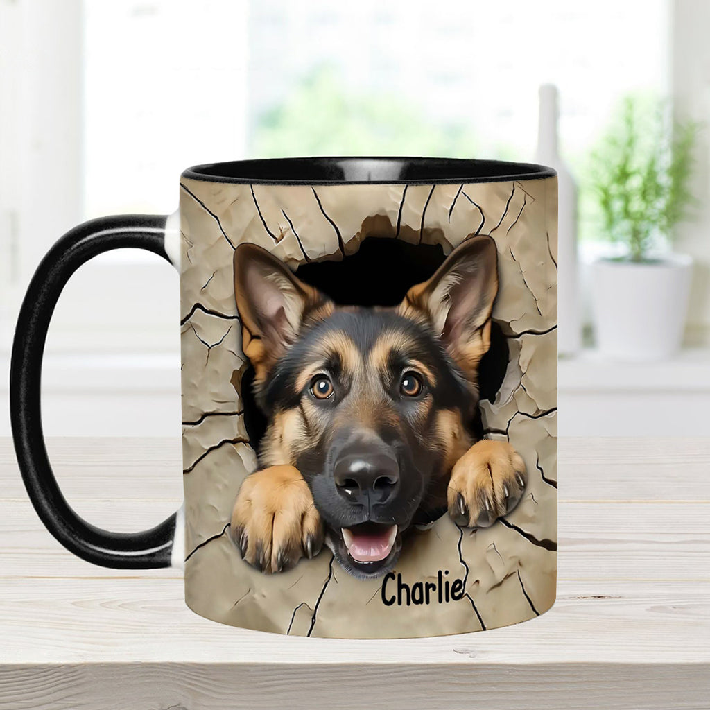 Adorable Berger Allemand - Mug personnalisé avec motif chien