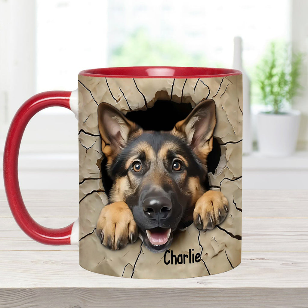 Adorable Berger Allemand - Mug personnalisé avec motif chien