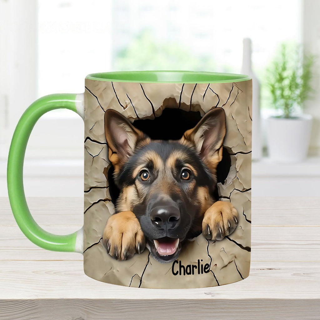 Adorable Berger Allemand - Mug personnalisé avec motif chien