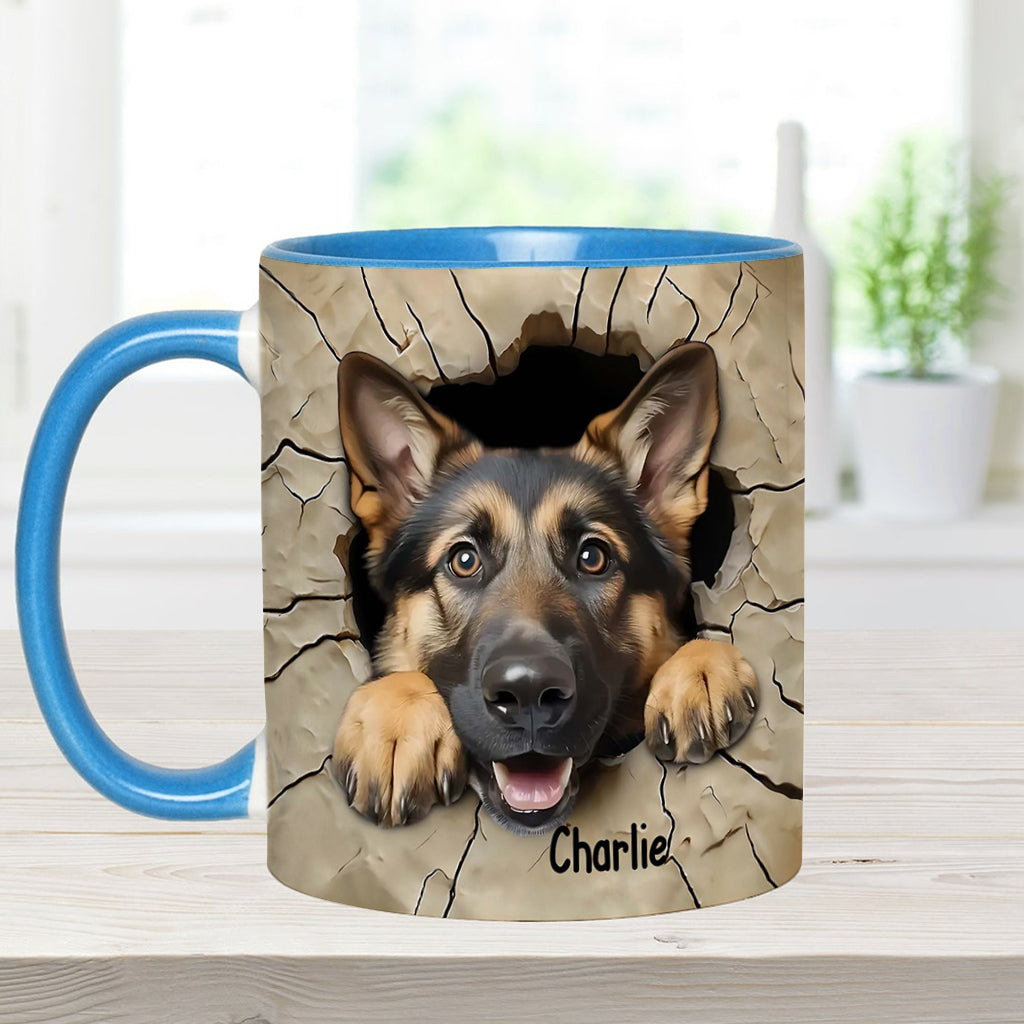 Adorable Berger Allemand - Mug personnalisé avec motif chien