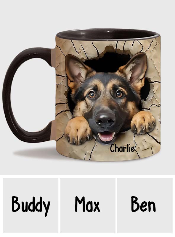 Adorable Berger Allemand - Mug personnalisé avec motif chien