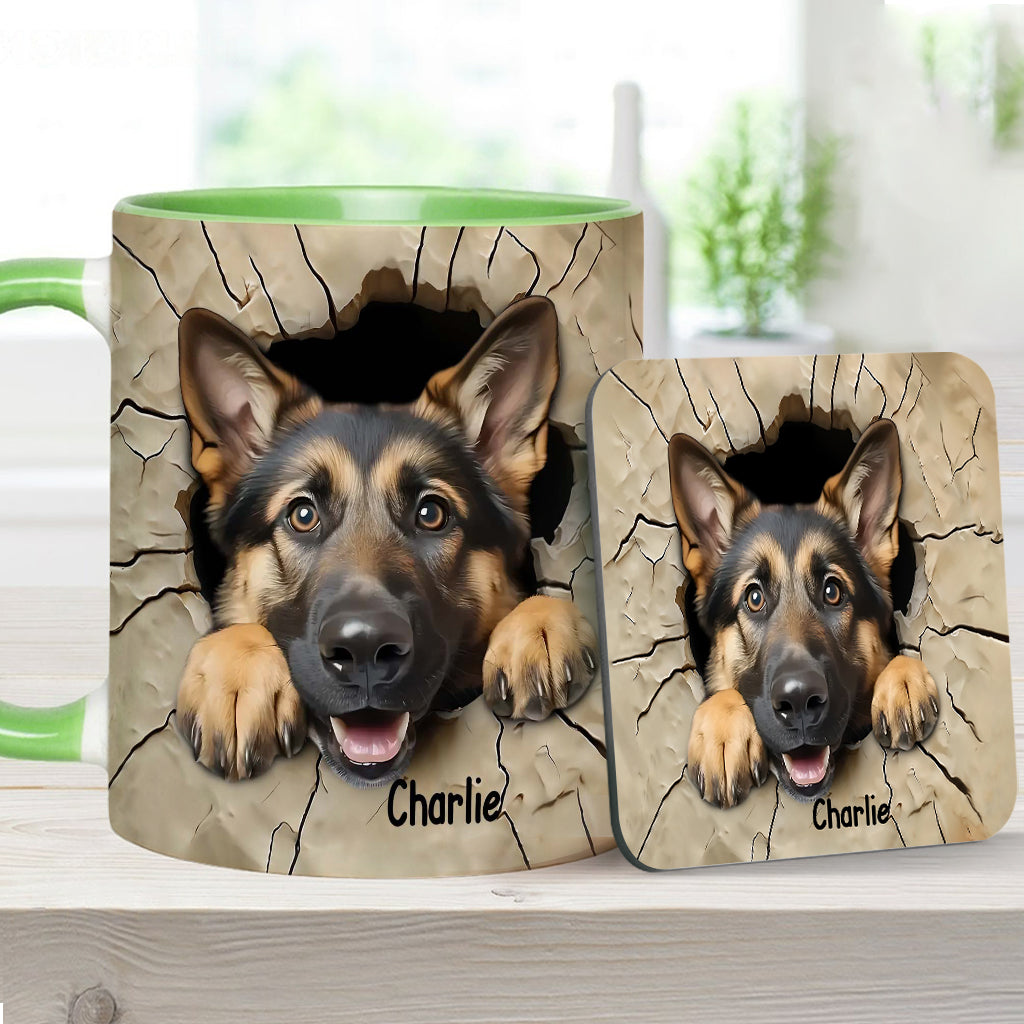 Adorable Berger Allemand - Mug personnalisé avec motif chien