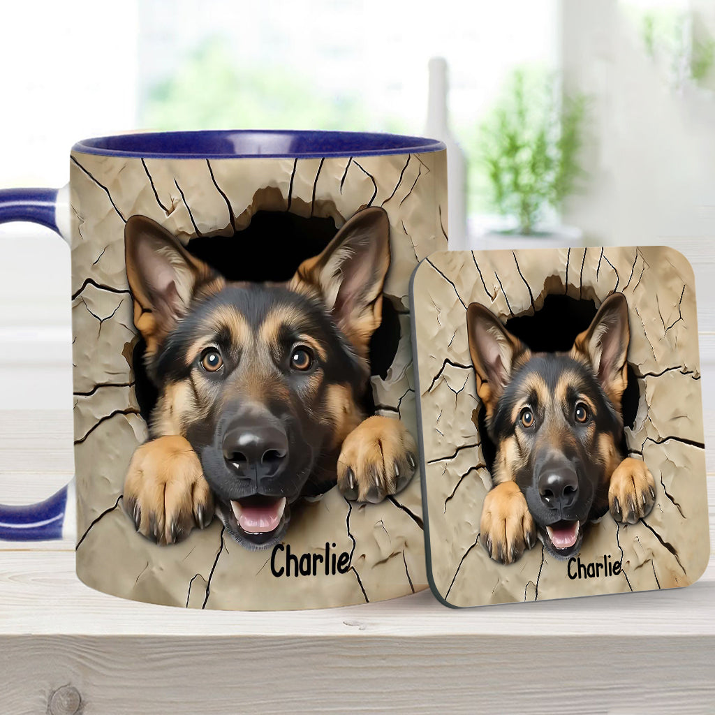 Adorable Berger Allemand - Mug personnalisé avec motif chien