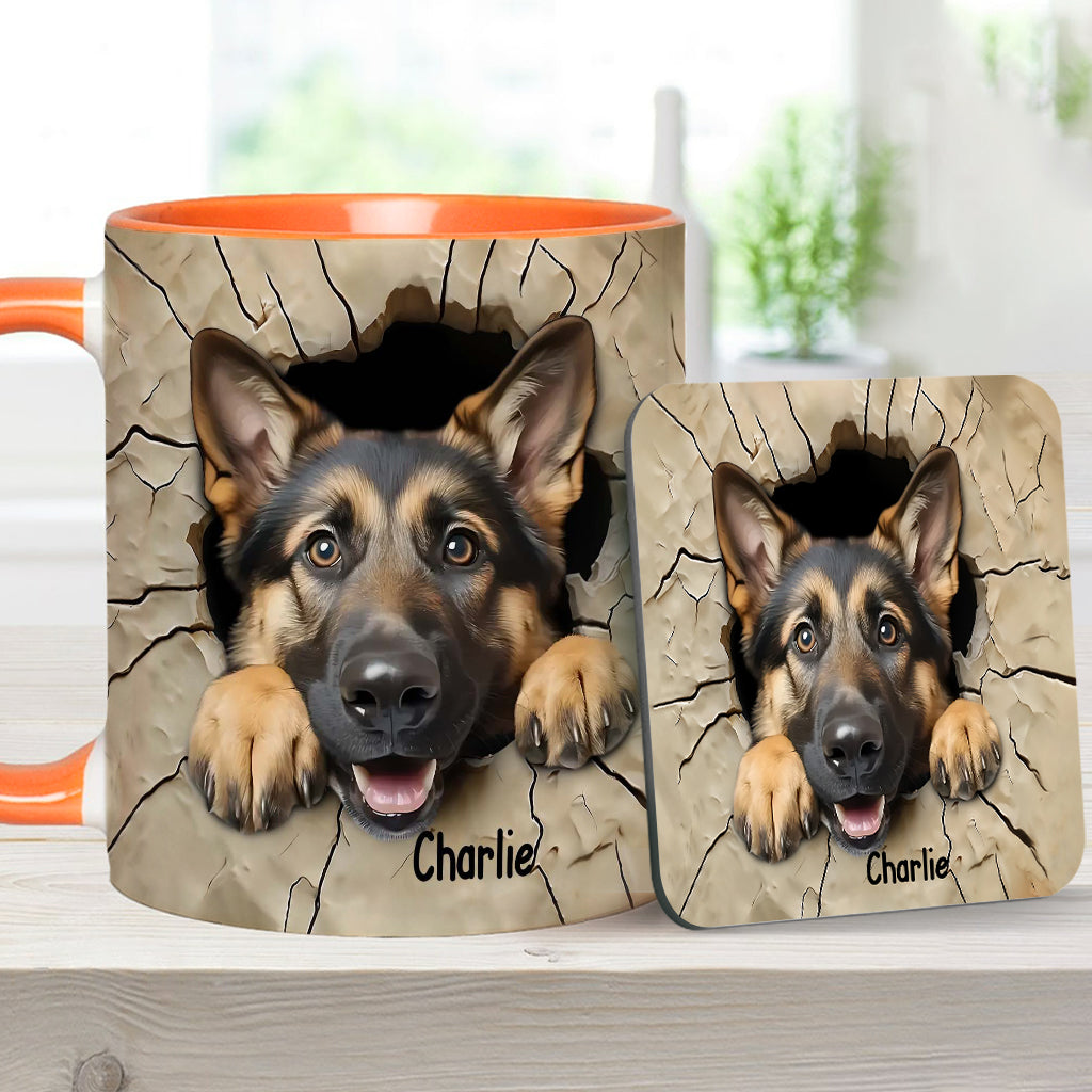 Adorable Berger Allemand - Mug personnalisé avec motif chien