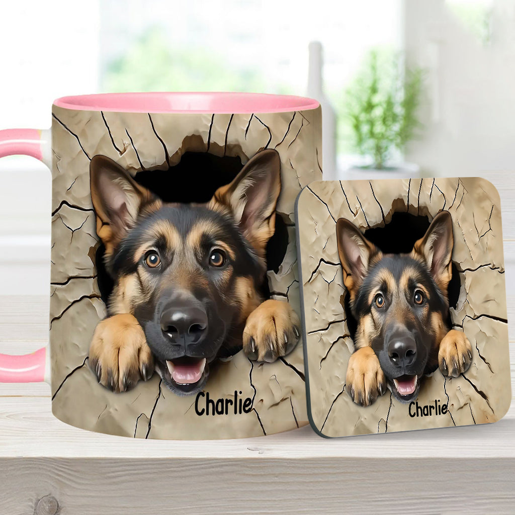 Adorable Berger Allemand - Mug personnalisé avec motif chien