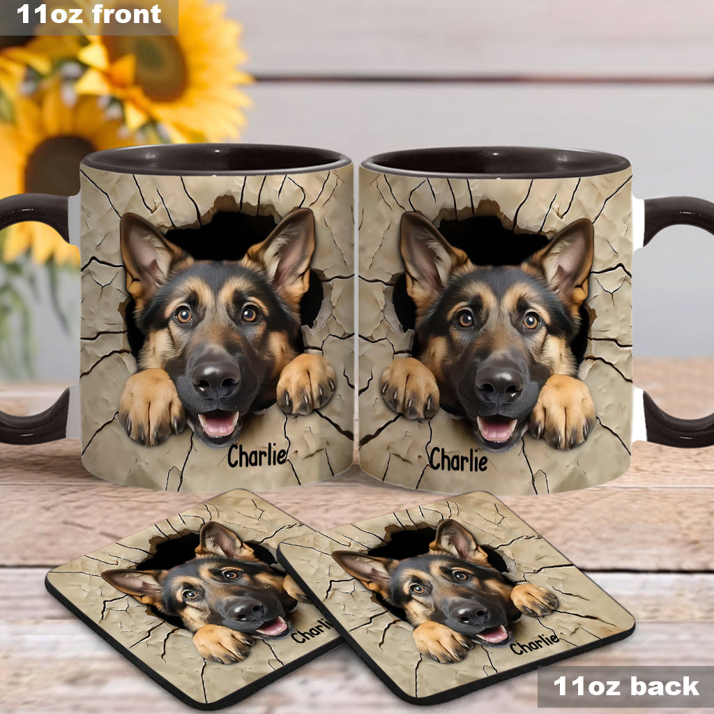Adorable Berger Allemand - Mug personnalisé avec motif chien