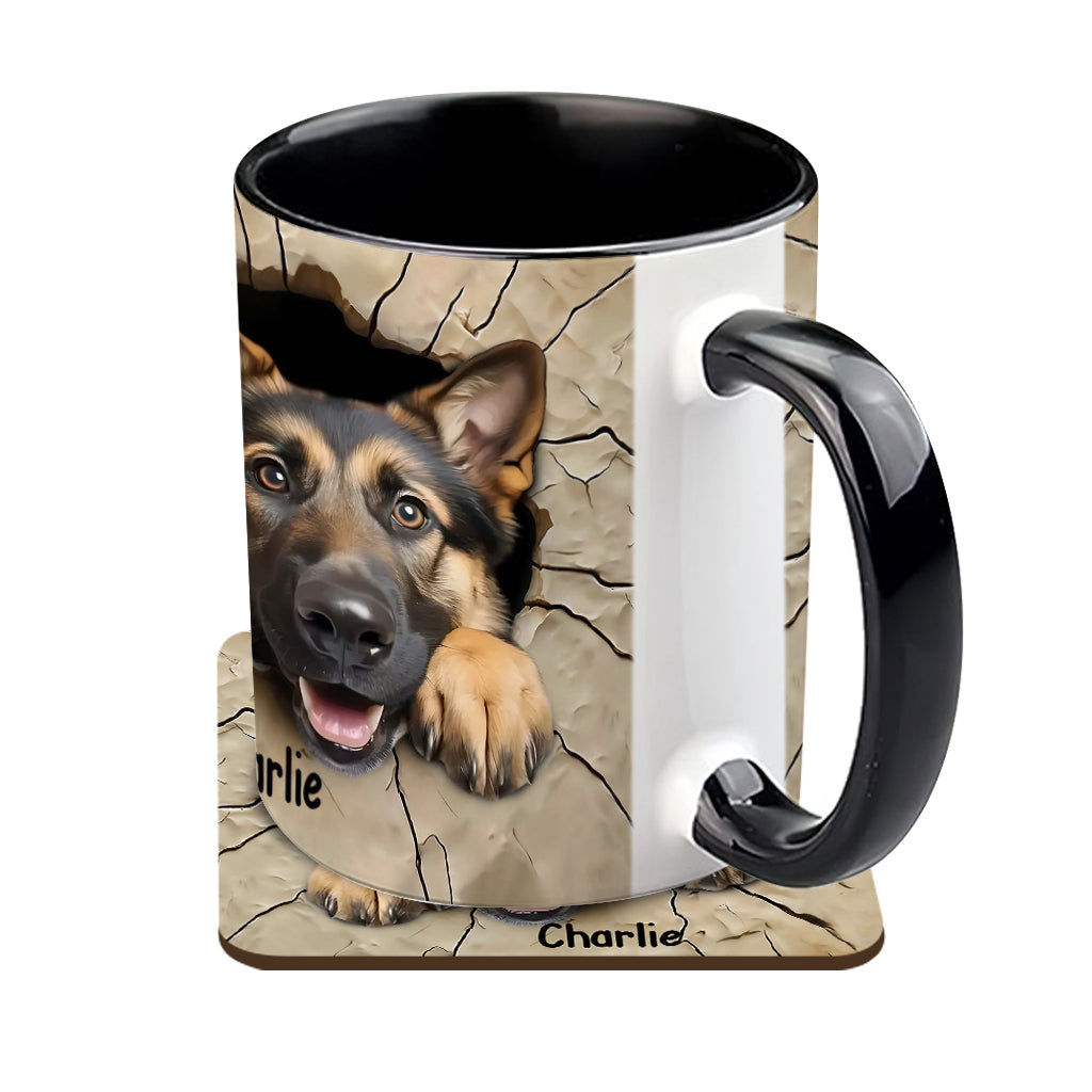 Adorable Berger Allemand - Mug personnalisé avec motif chien