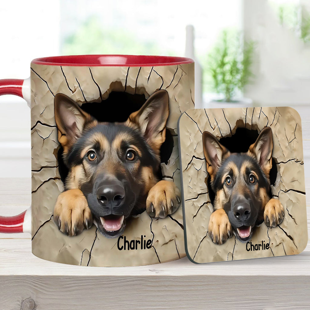 Adorable Berger Allemand - Mug personnalisé avec motif chien