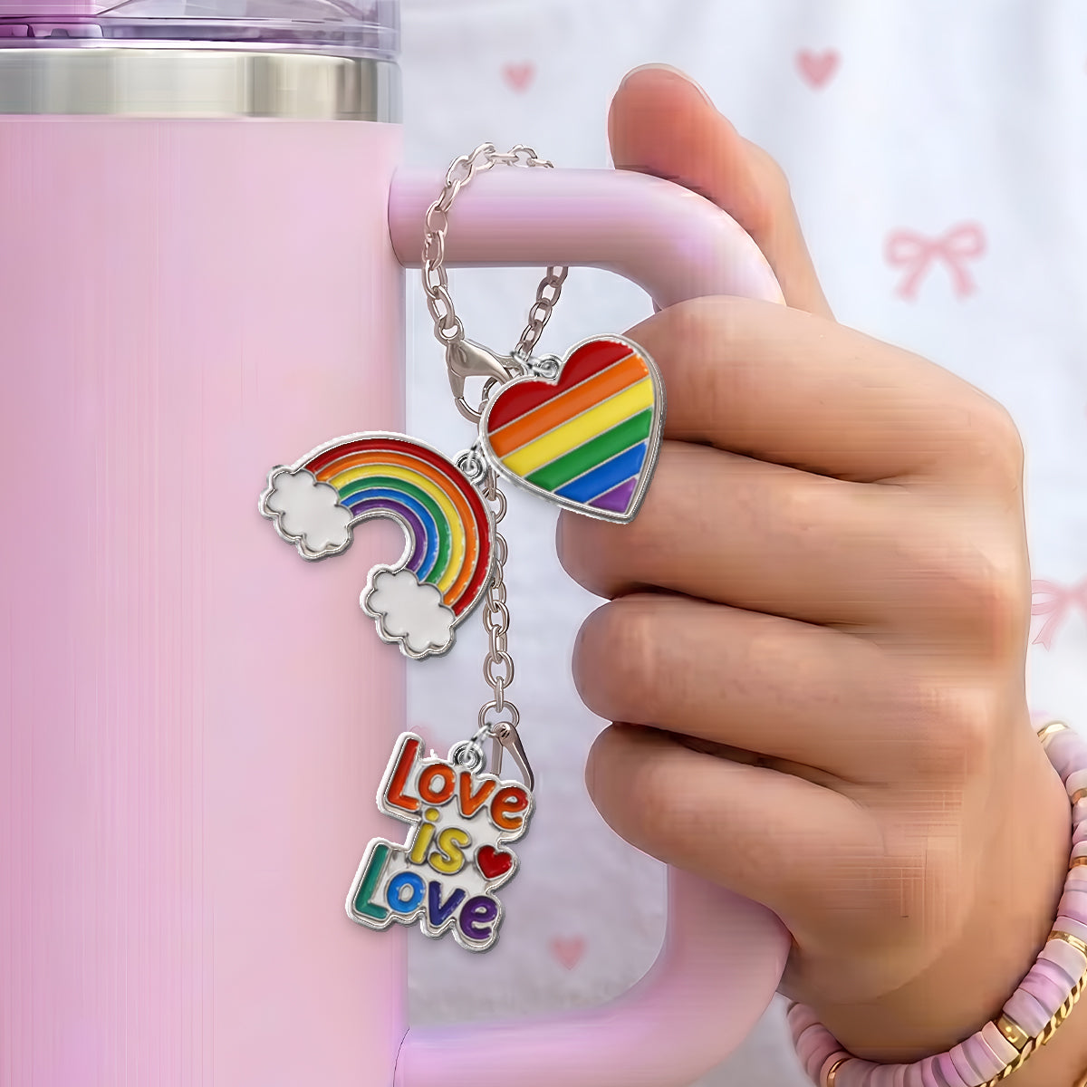 Couleurs des Êtres Humains Variées - Chaussures Hautes Personnalisées de Soutien LGBT avec Charme