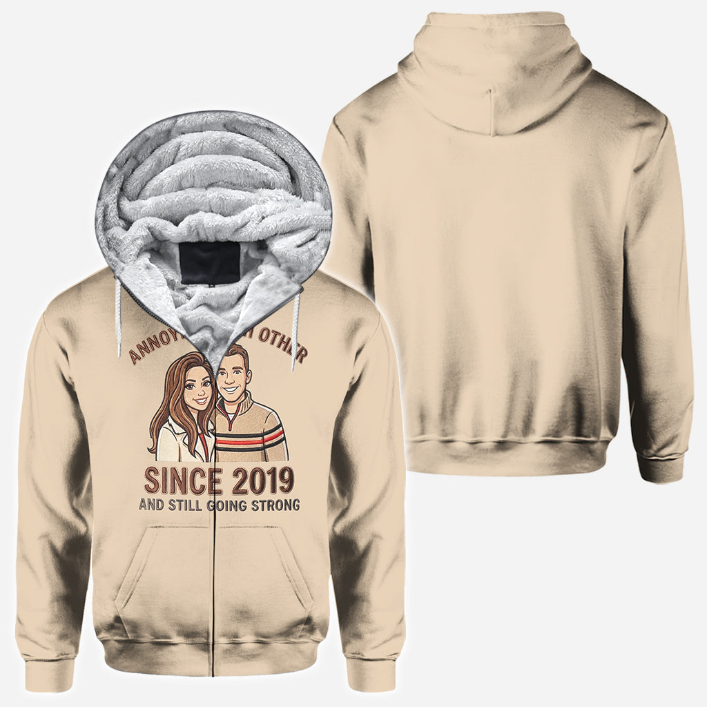 Cadeau pour couple - T-shirt personnalisé pour couple