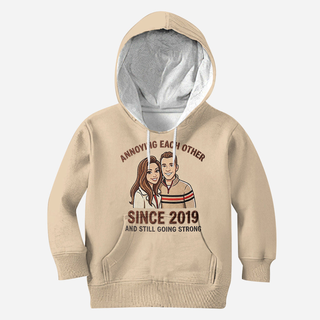 Cadeau pour couple - T-shirt personnalisé pour couple