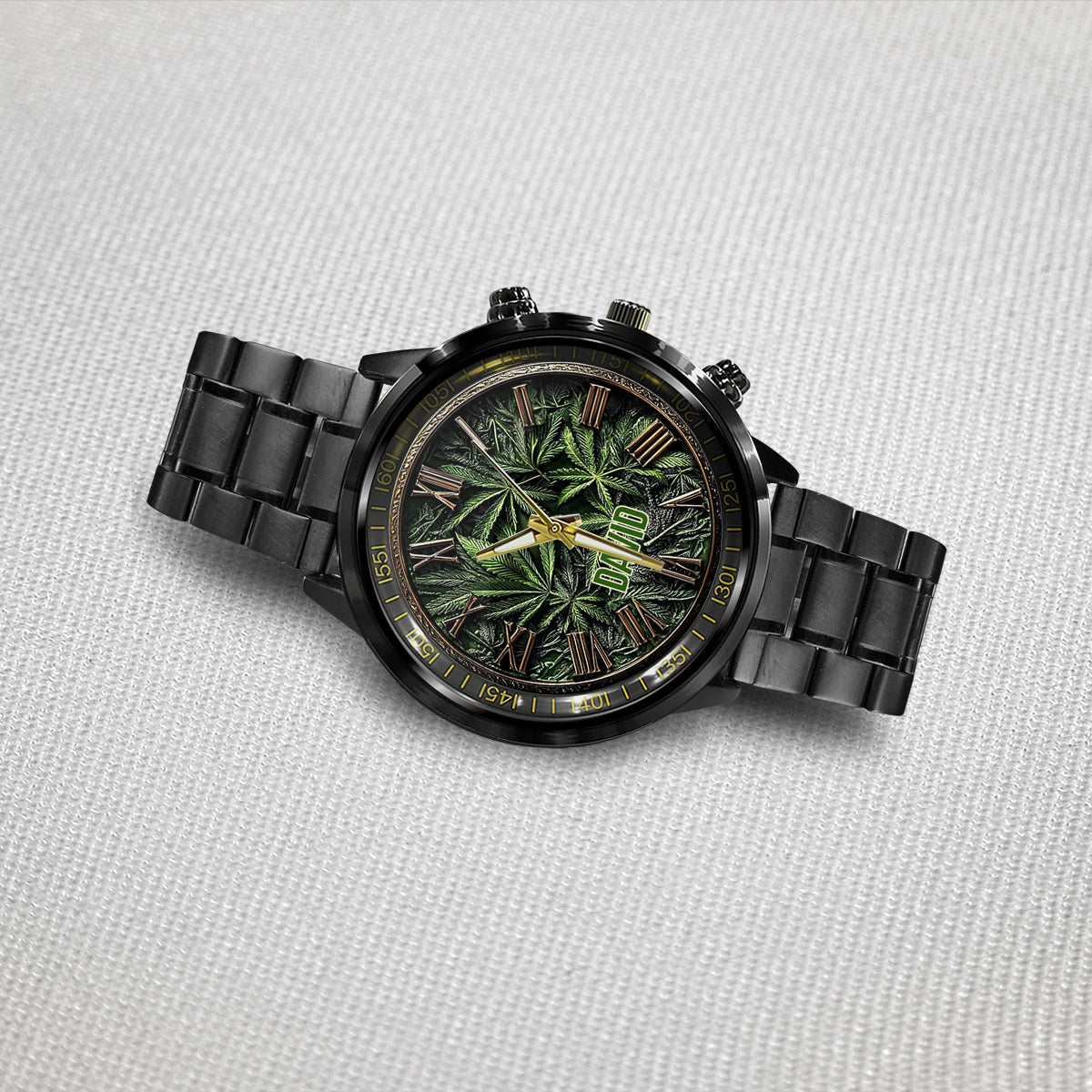 High Life - Montre-bracelet personnalisée pour les amateurs de cannabis