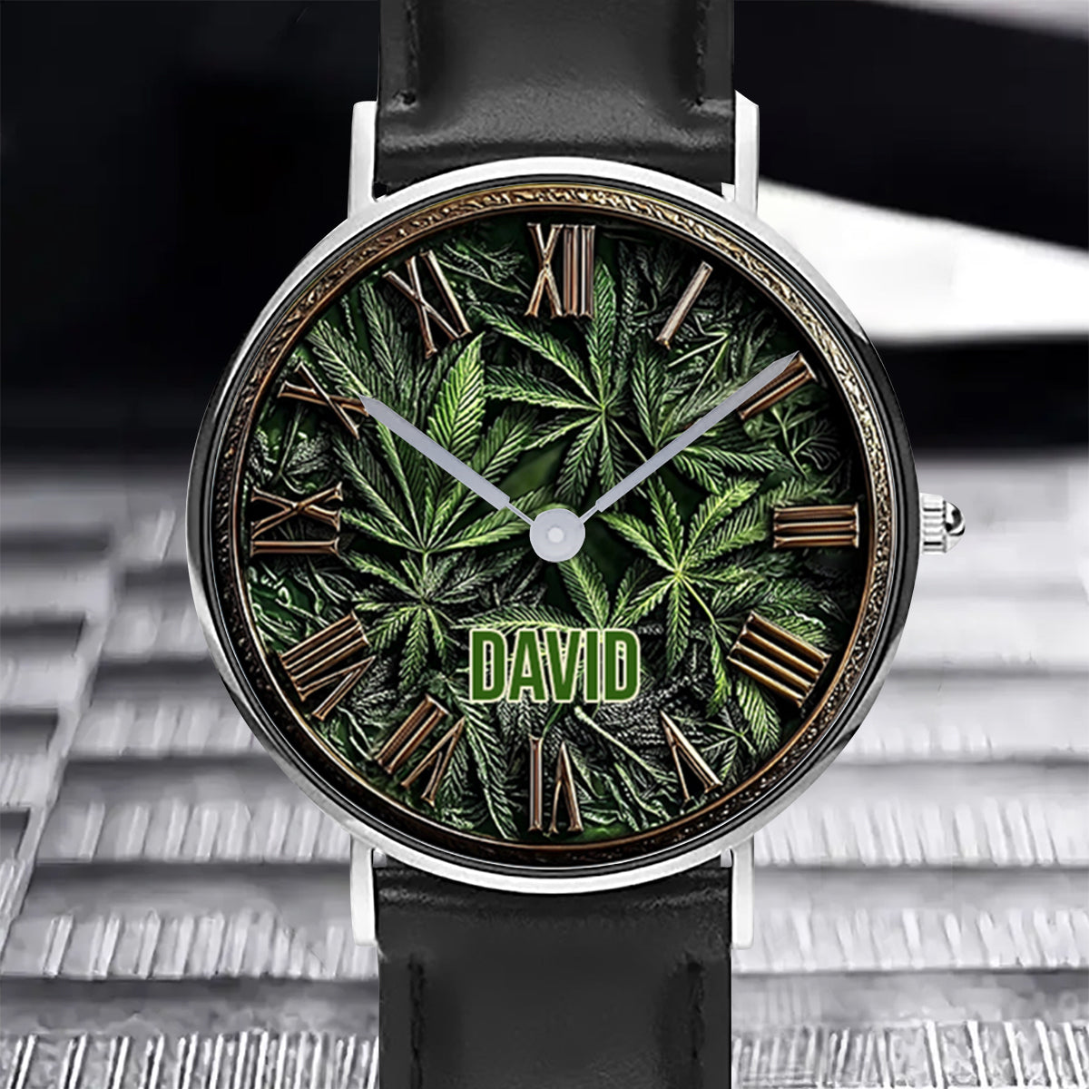High Life - Montre-bracelet personnalisée pour les amateurs de cannabis