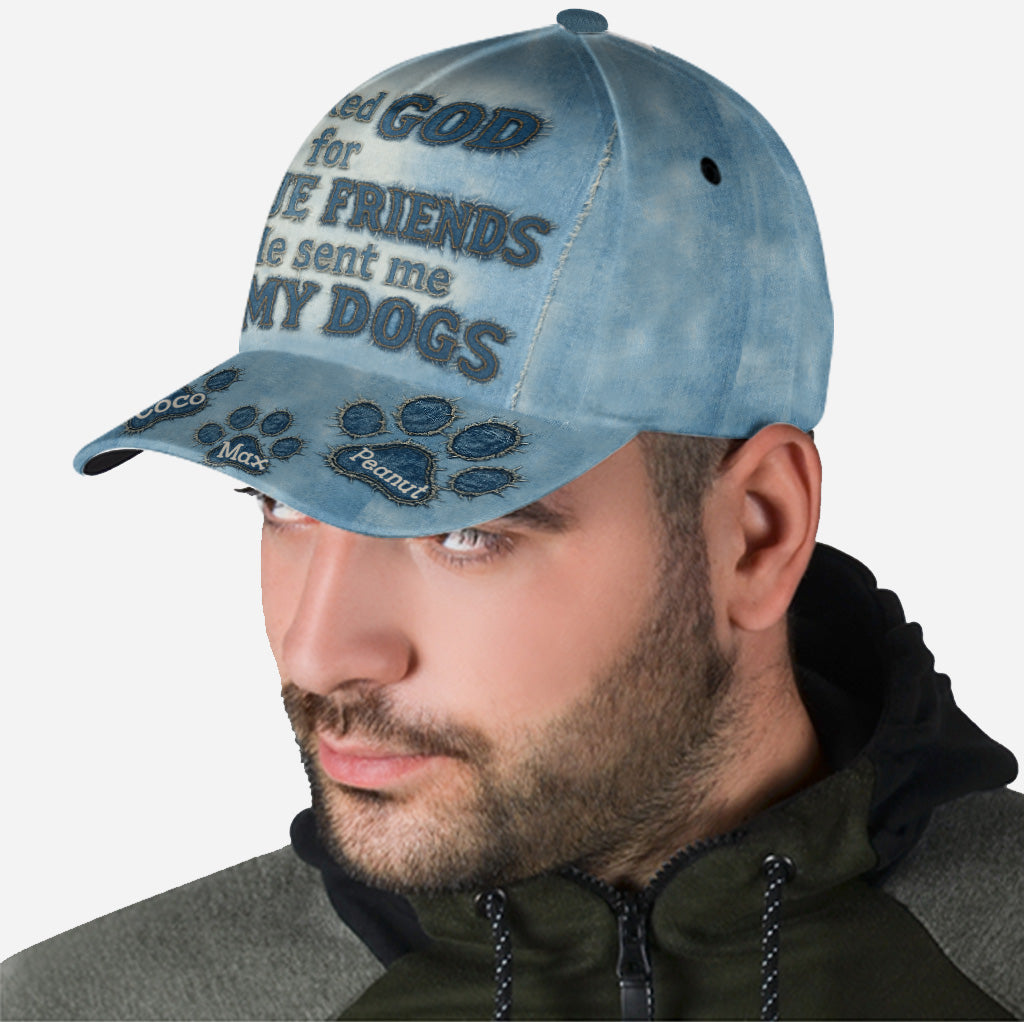 A True Friend - Personalized Dog Classic Cap