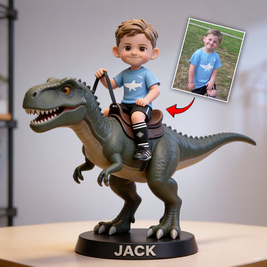 Dinosaur or Unicorn Gifts For Kids - Personalized Kid Custom Shaped Acrylic Plaque