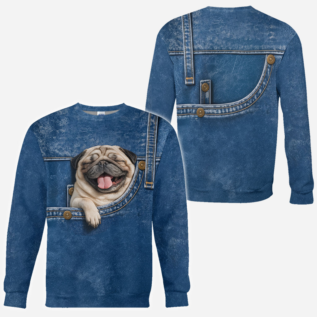 Gift for Pet Owner - Personalized Dog All Over Shirt