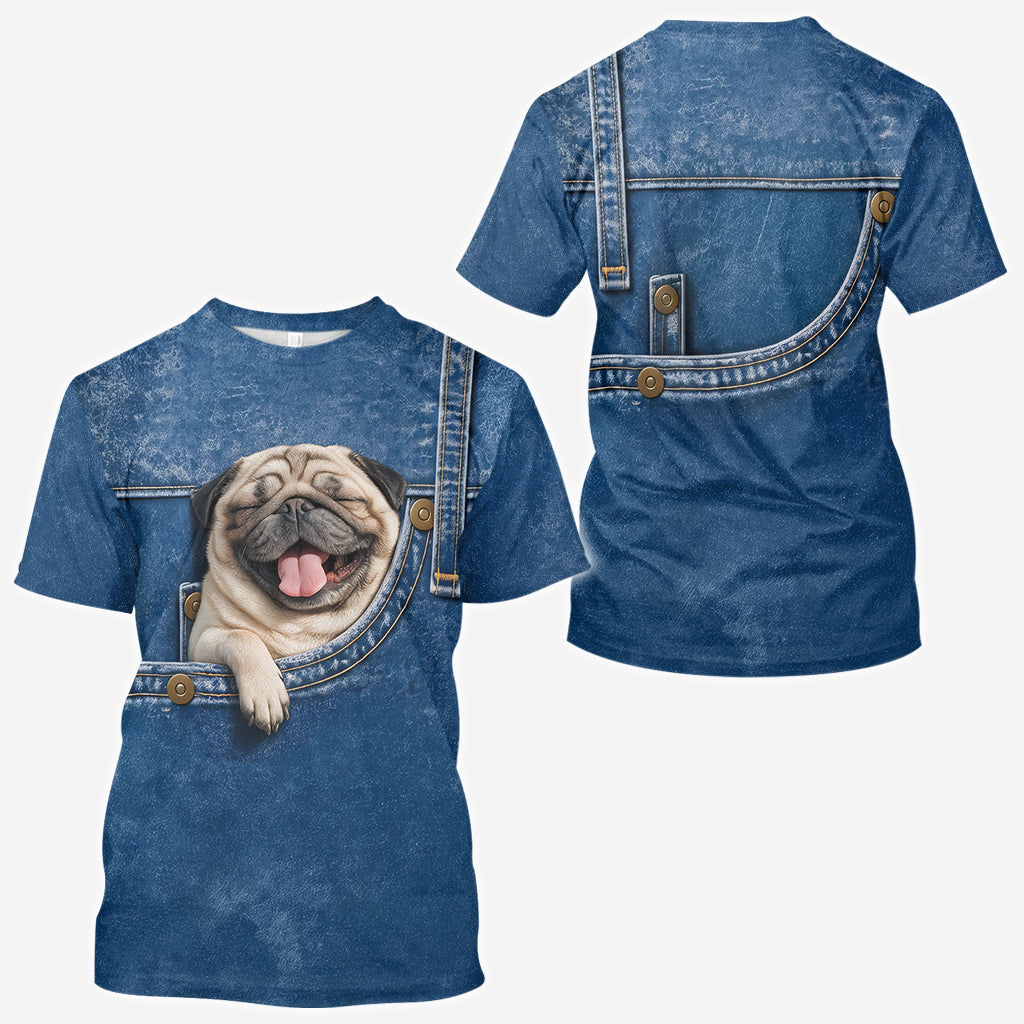 Gift for Pet Owner - Personalized Dog All Over Shirt