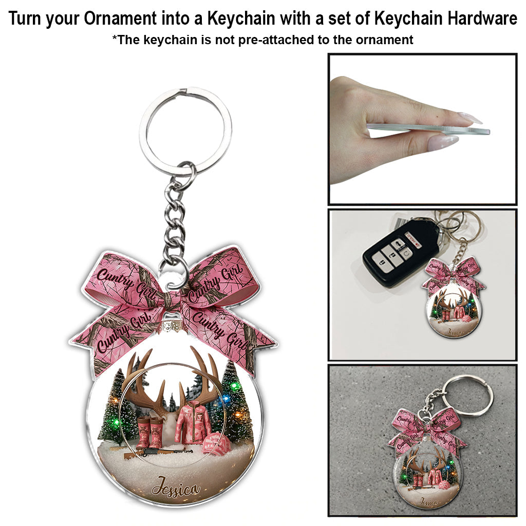 Cuntry Girl - Personalized Hunting Ornament