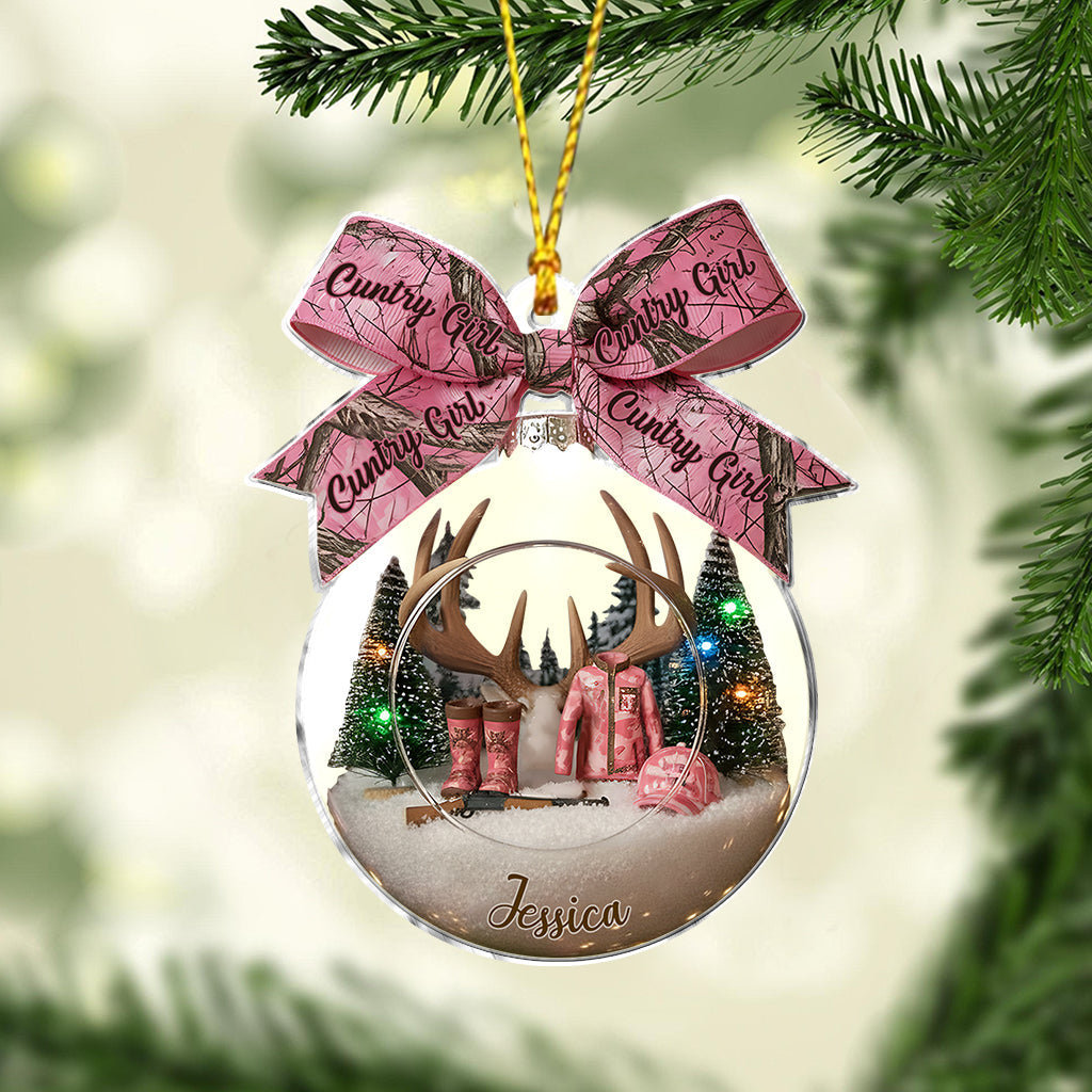 Cuntry Girl - Personalized Hunting Ornament