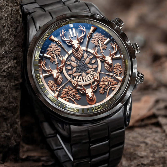 Montre de chasse personnalisée « Love Hunting »