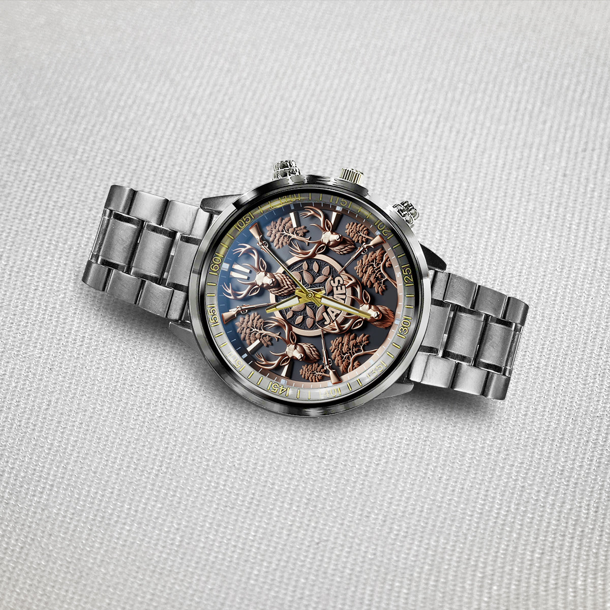 Montre de chasse personnalisée « Love Hunting »